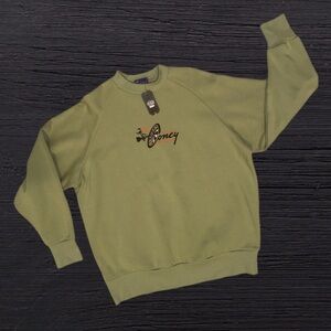 Coney Island Picnic Graphic Sweatshirt Men’s Medium NWT Olive Green